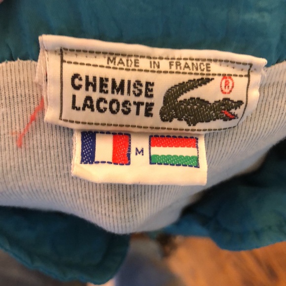 Vintage 80s Lacoste Windbreaker with Zip Off Sleeves - Picture 12 of 12
